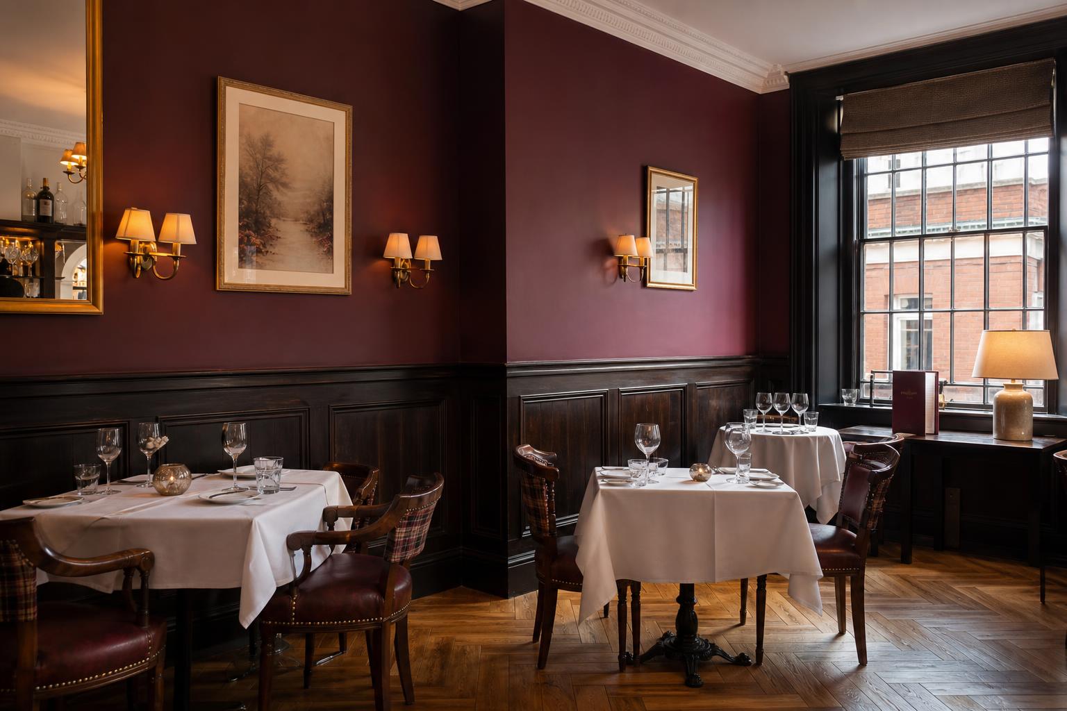 Fine Dining Restaurant Repaint — Dawson Street, Dublin
