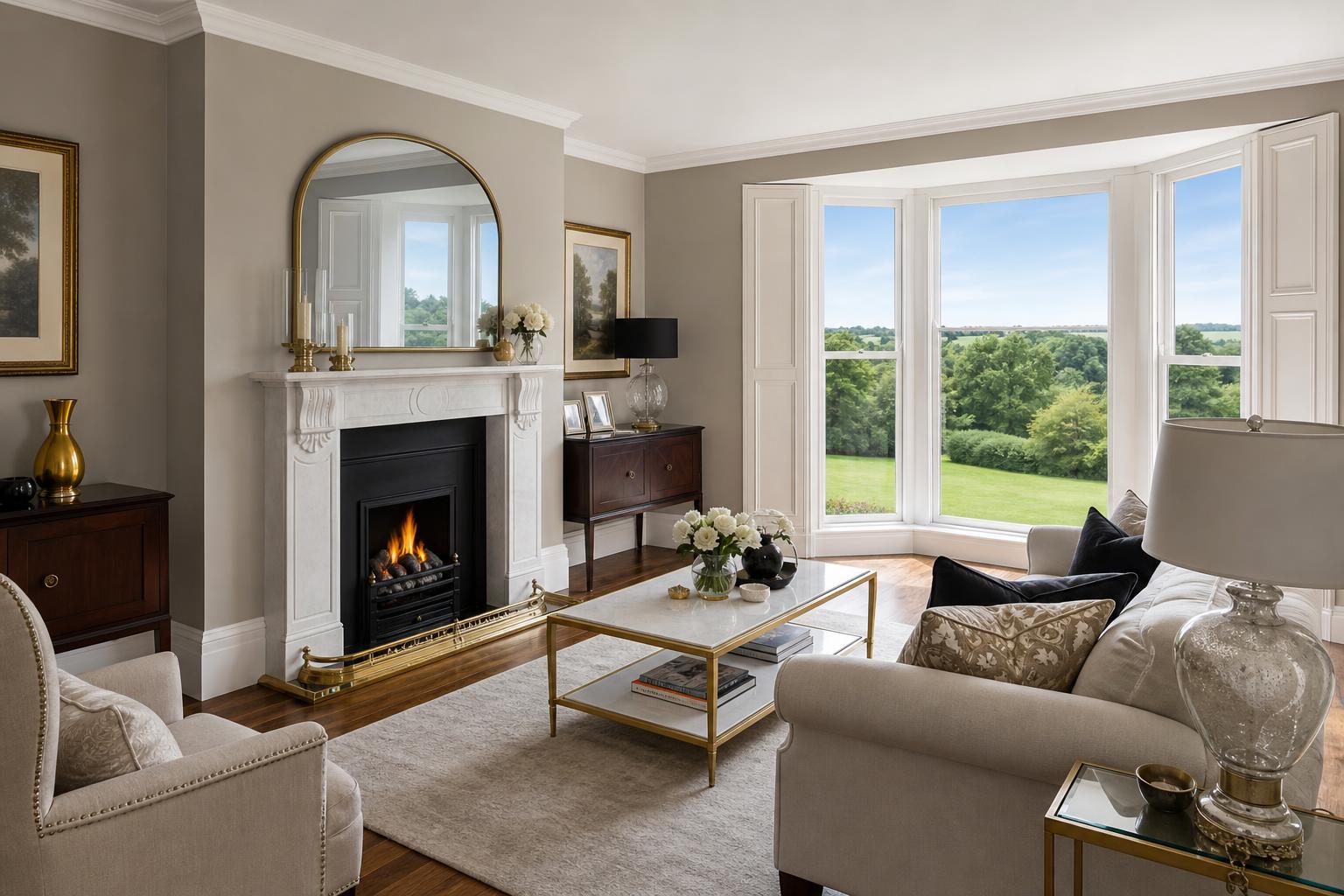 Luxury Period Living Room — Ranelagh, Dublin