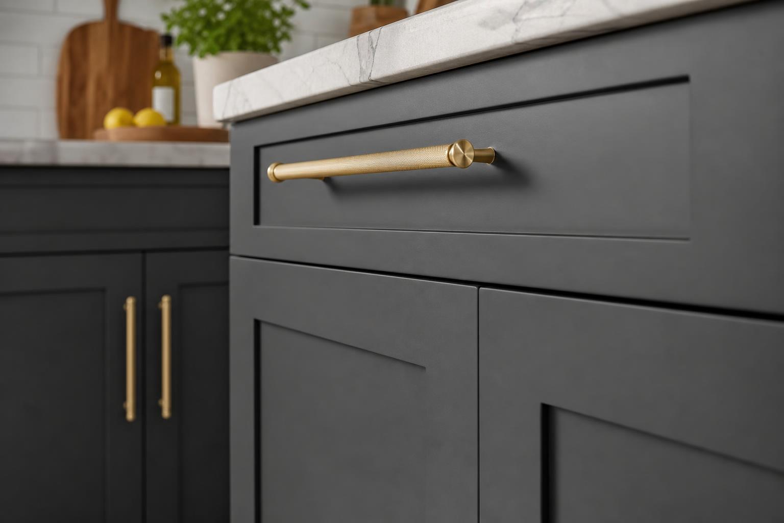 Charcoal Kitchen Detail — Sandymount, Dublin