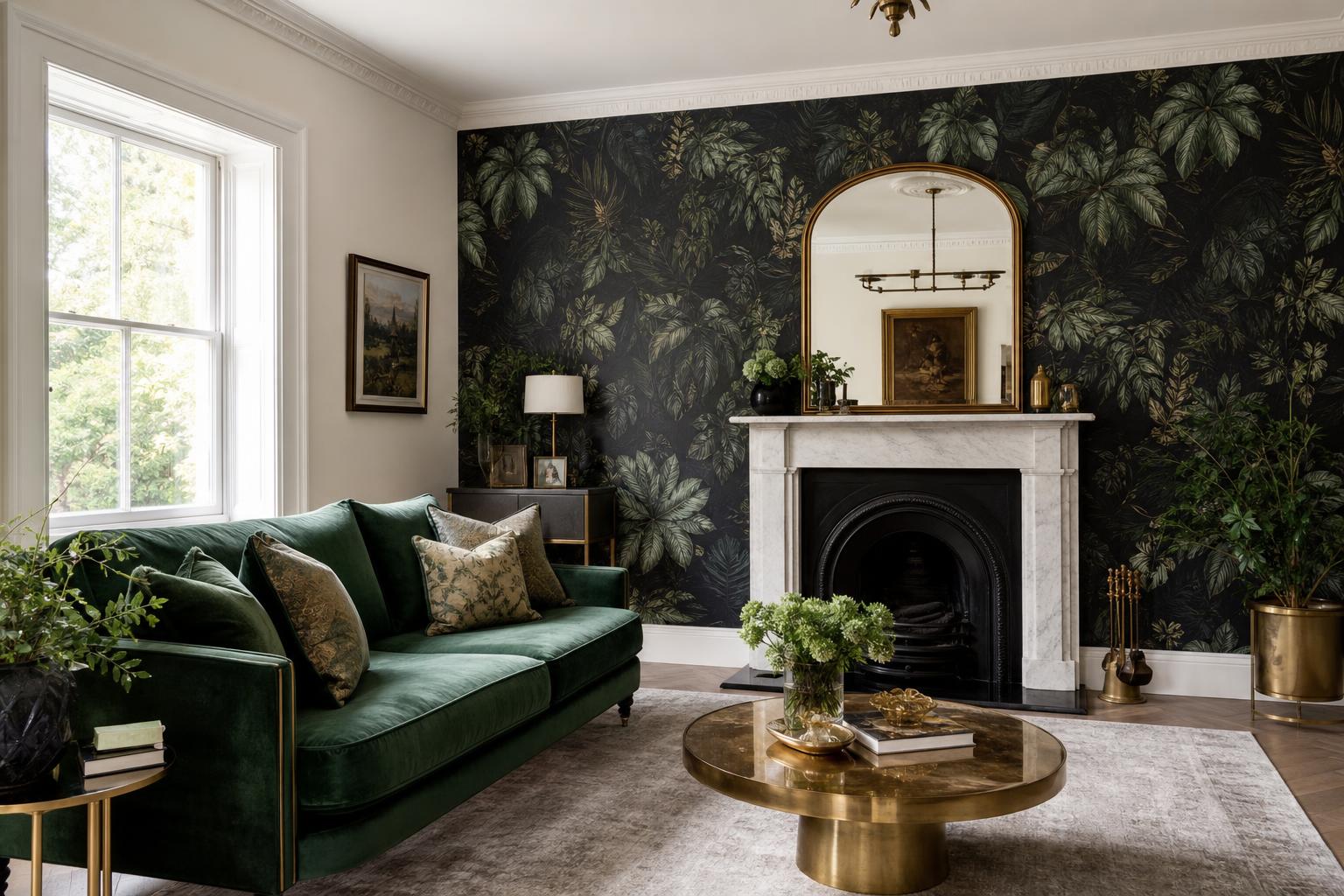 Botanical Feature Wall — Ballsbridge, Dublin