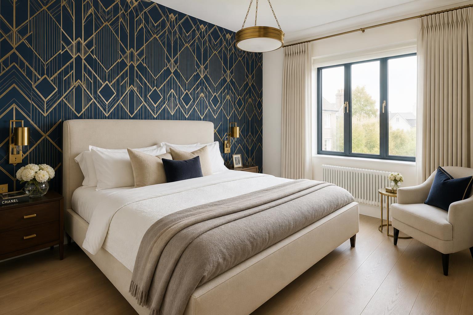 Art Deco Bedroom Feature — Dún Laoghaire, Dublin