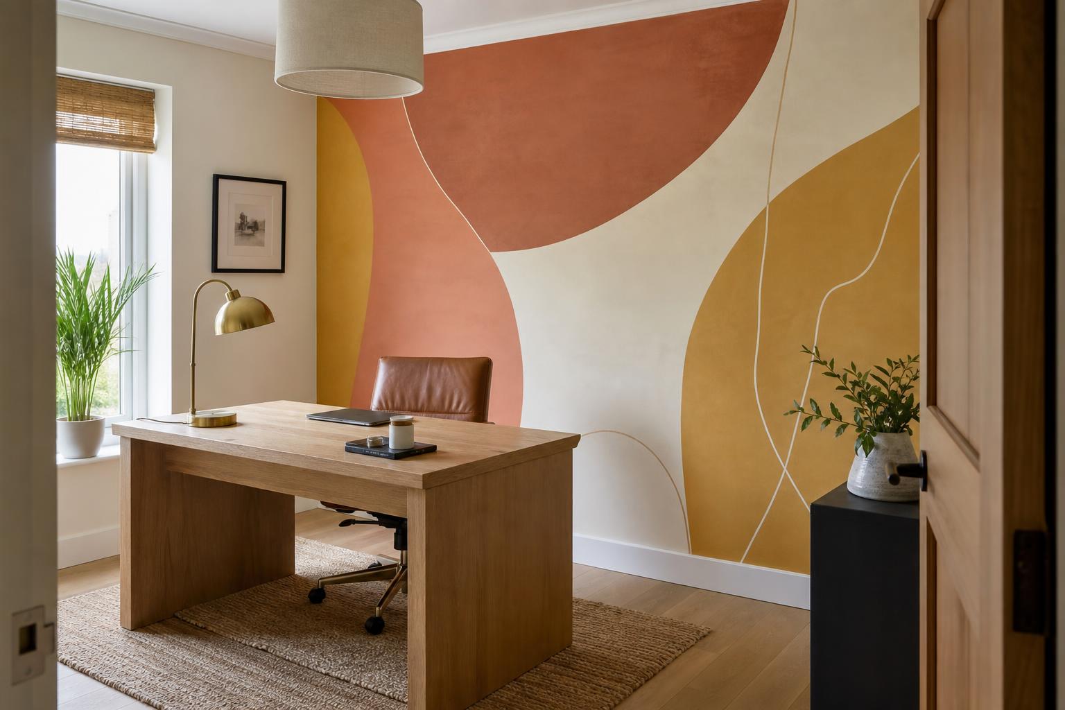Modern Abstract Mural — Athlone, Co. Westmeath