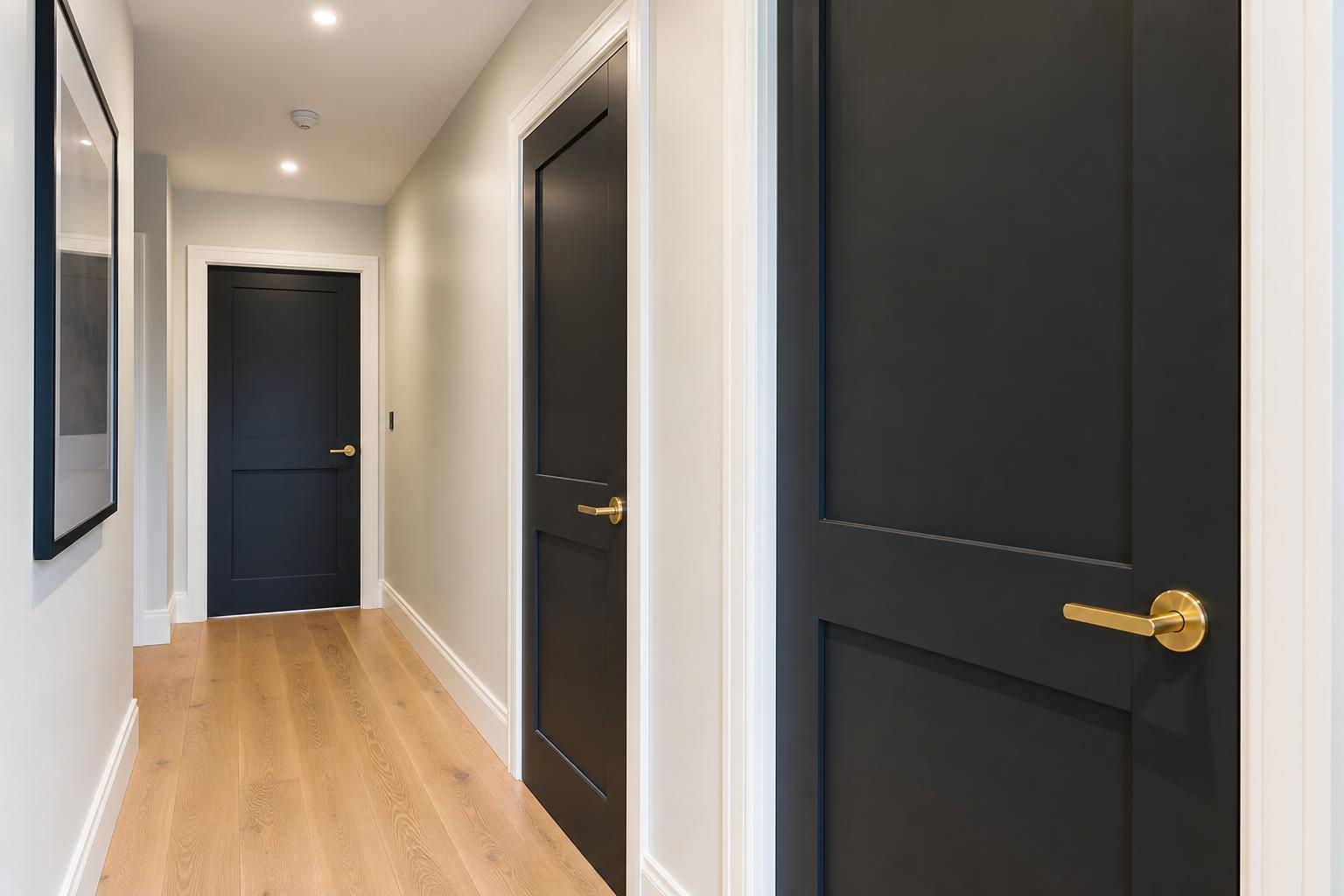Hallway Black Door Run — Stillorgan, Co. Dublin